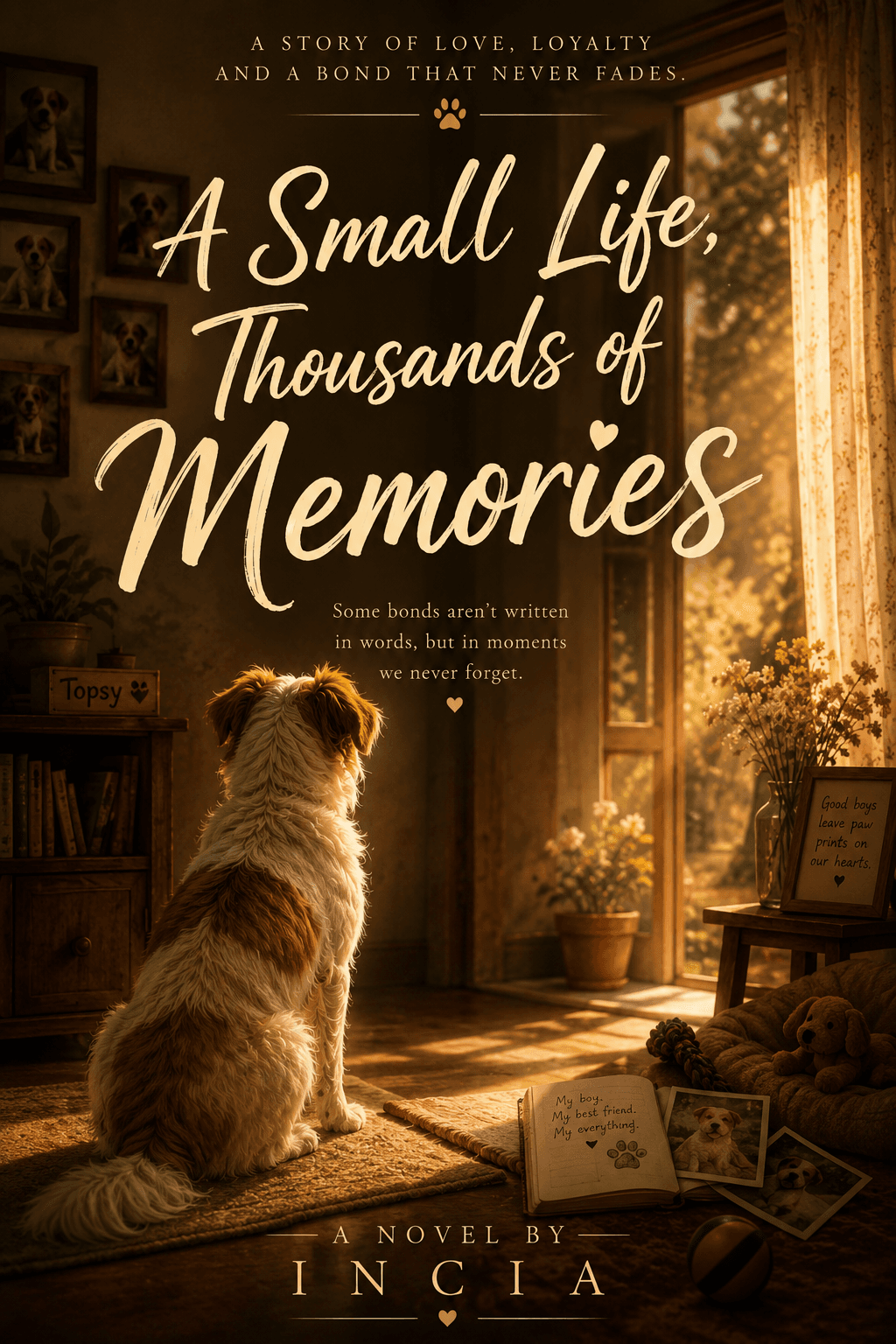 Cover for A small life , thousands of memories