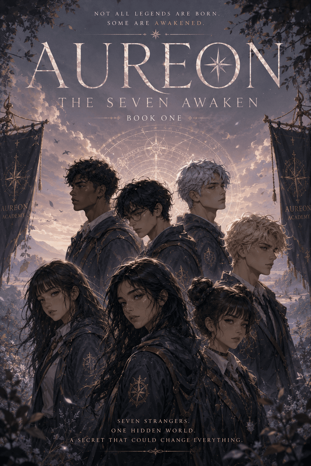 Cover for AUREON : BOOK 1 THE SEVEN AWAKEN